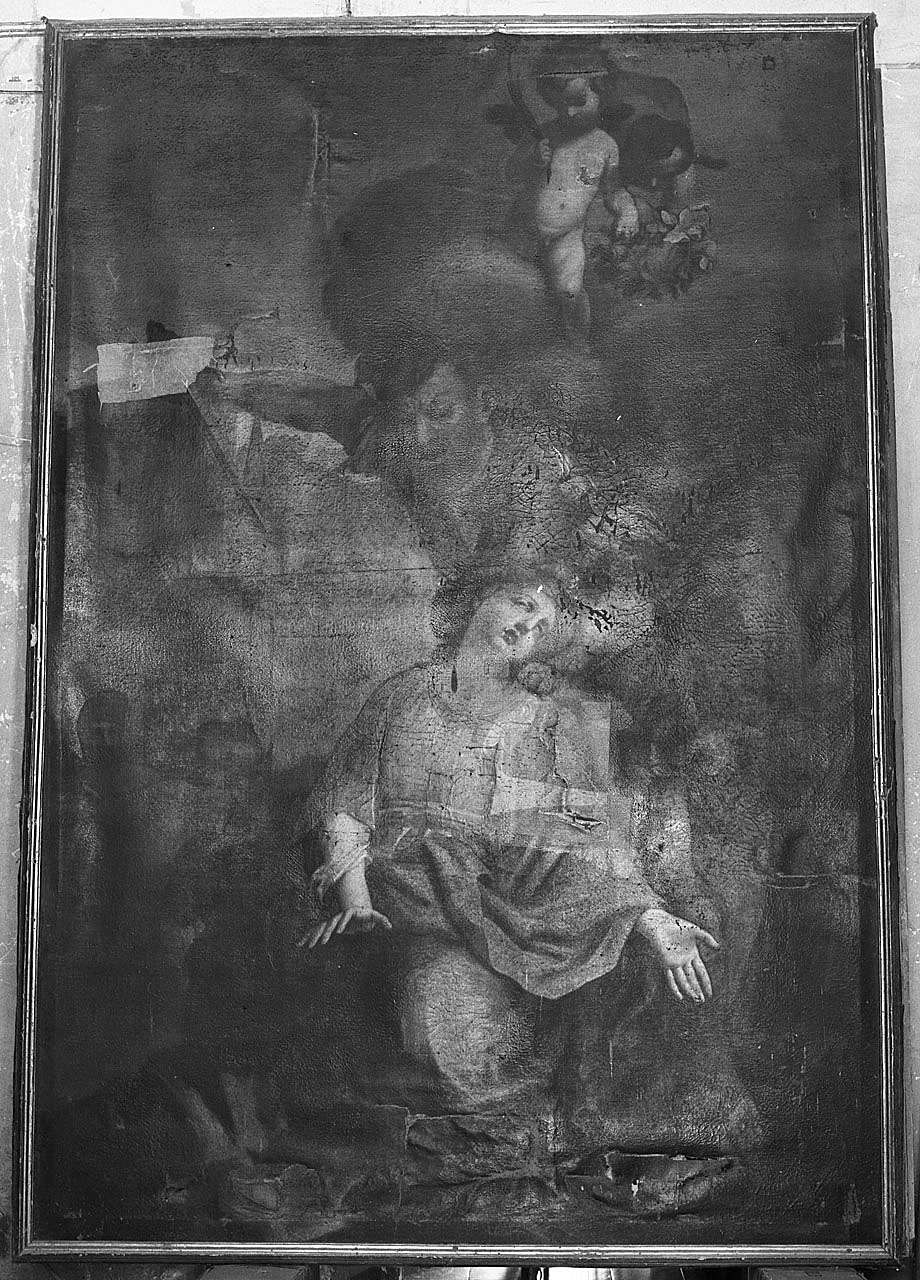 martirio di una santa (dipinto) - ambito toscano (sec. XVII)