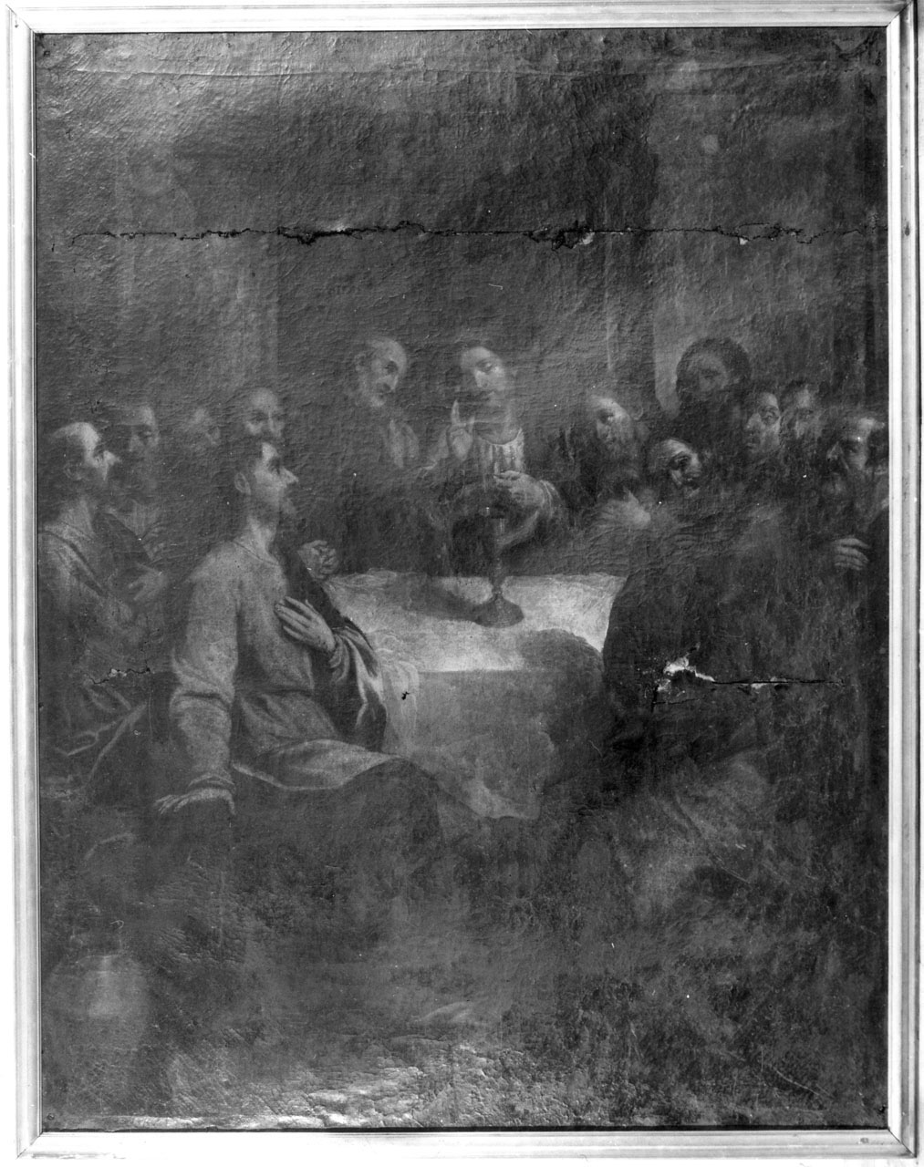 ultima cena (dipinto) - ambito toscano (fine/inizio secc. XVII/ XVIII)