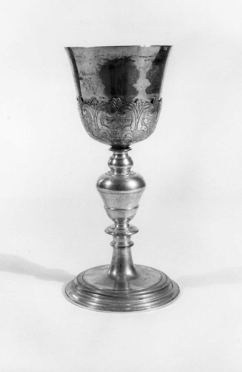 calice, opera isolata - bottega toscana (metà sec. XVII)