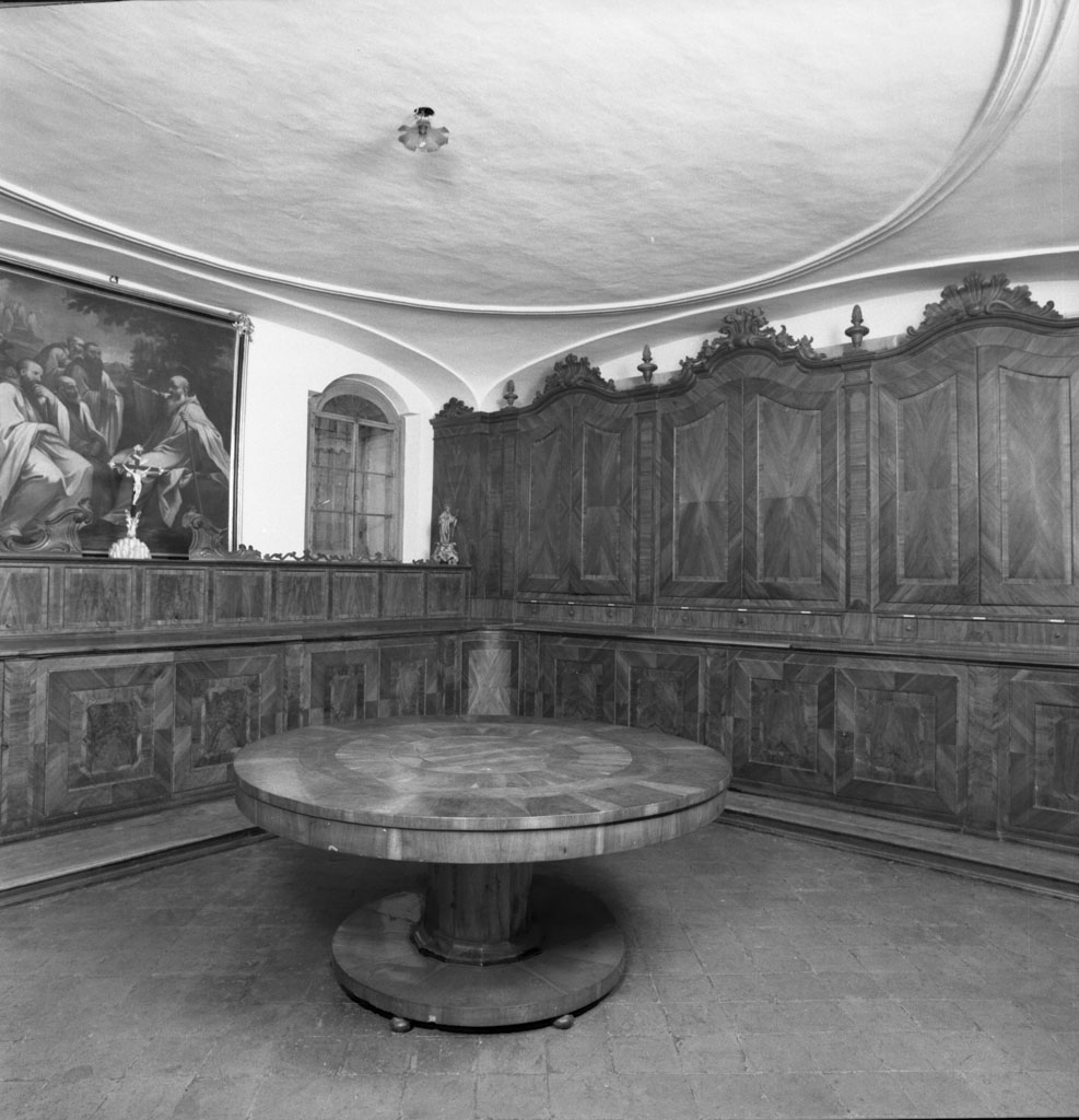 mobile da sacrestia - bottega toscana (fine/inizio secc. XVIII/ XIX)