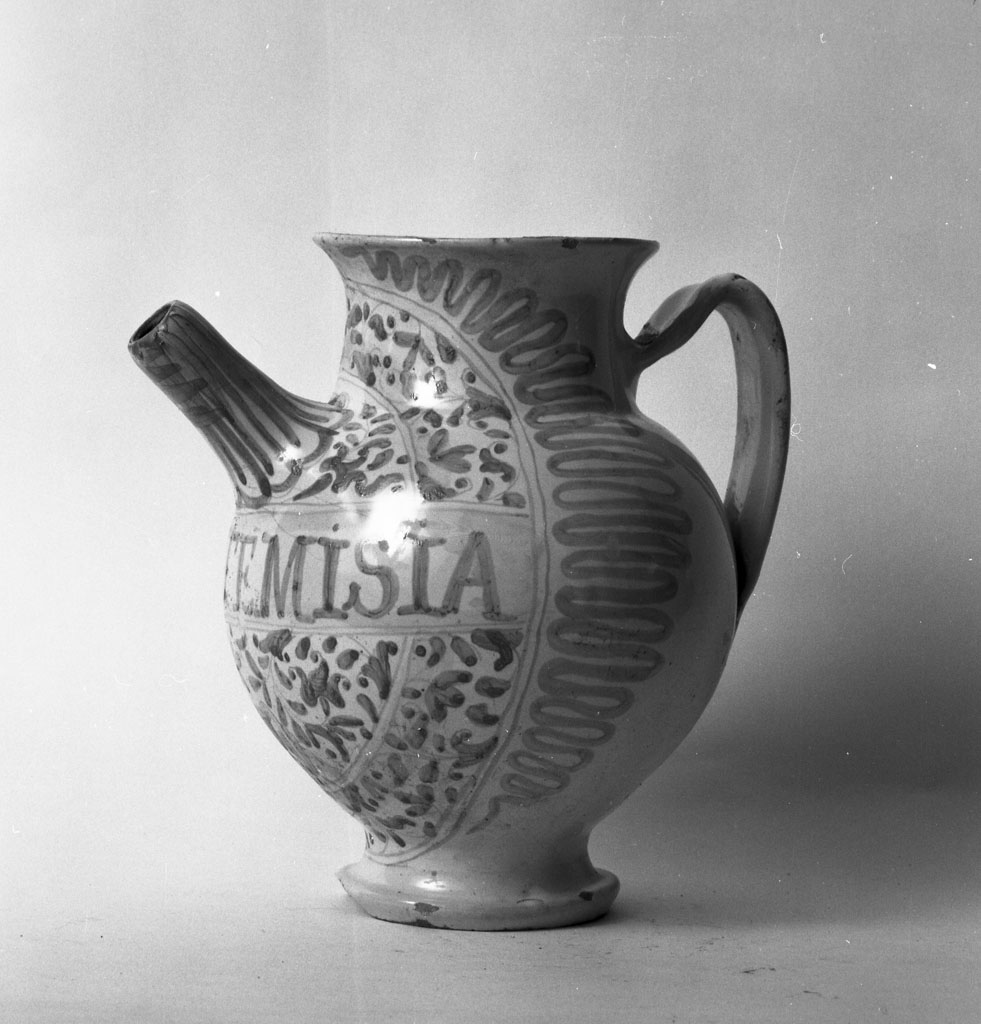 brocca - bottega faentina (sec. XVIII)