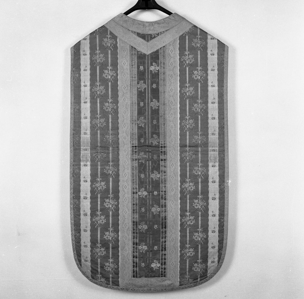 paramento liturgico - manifattura italiana (secc. XVIII/ XIX)