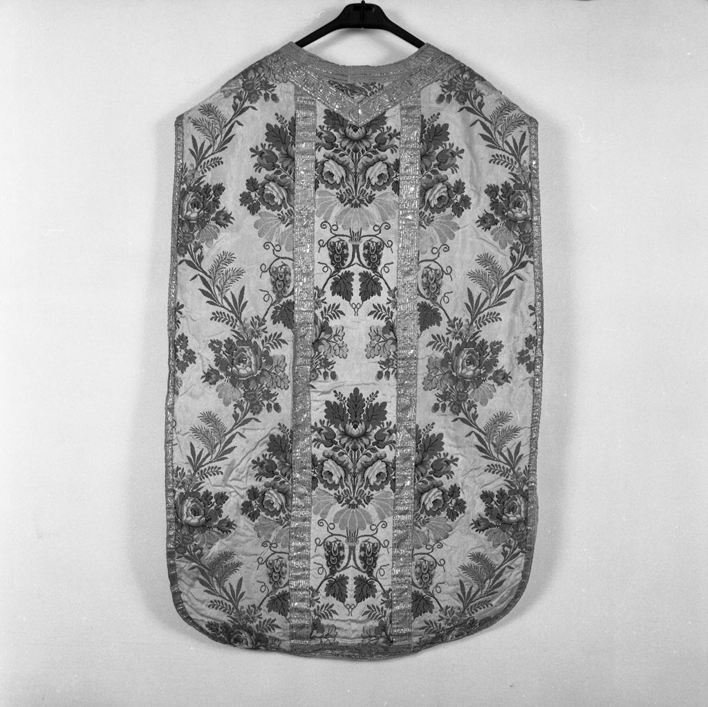 paramento liturgico - manifattura italiana, manifattura spagnola (prima metà sec. XIX)