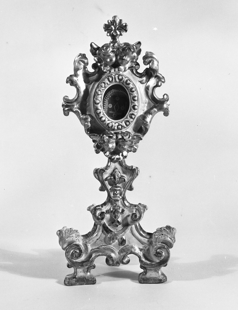 reliquiario - a ostensorio - bottega toscana (sec. XVIII)