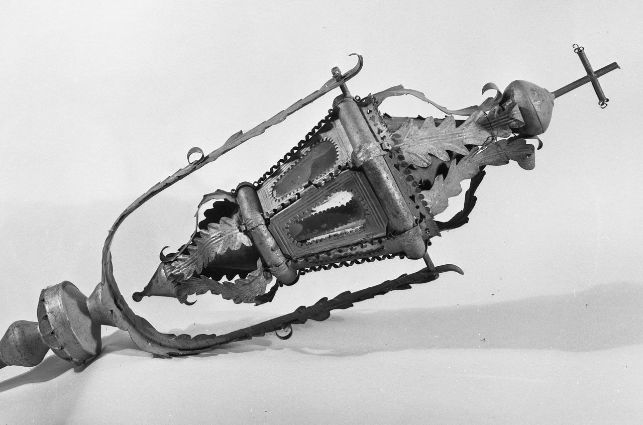 lanterna processionale, coppia - bottega aretina (sec. XIX)