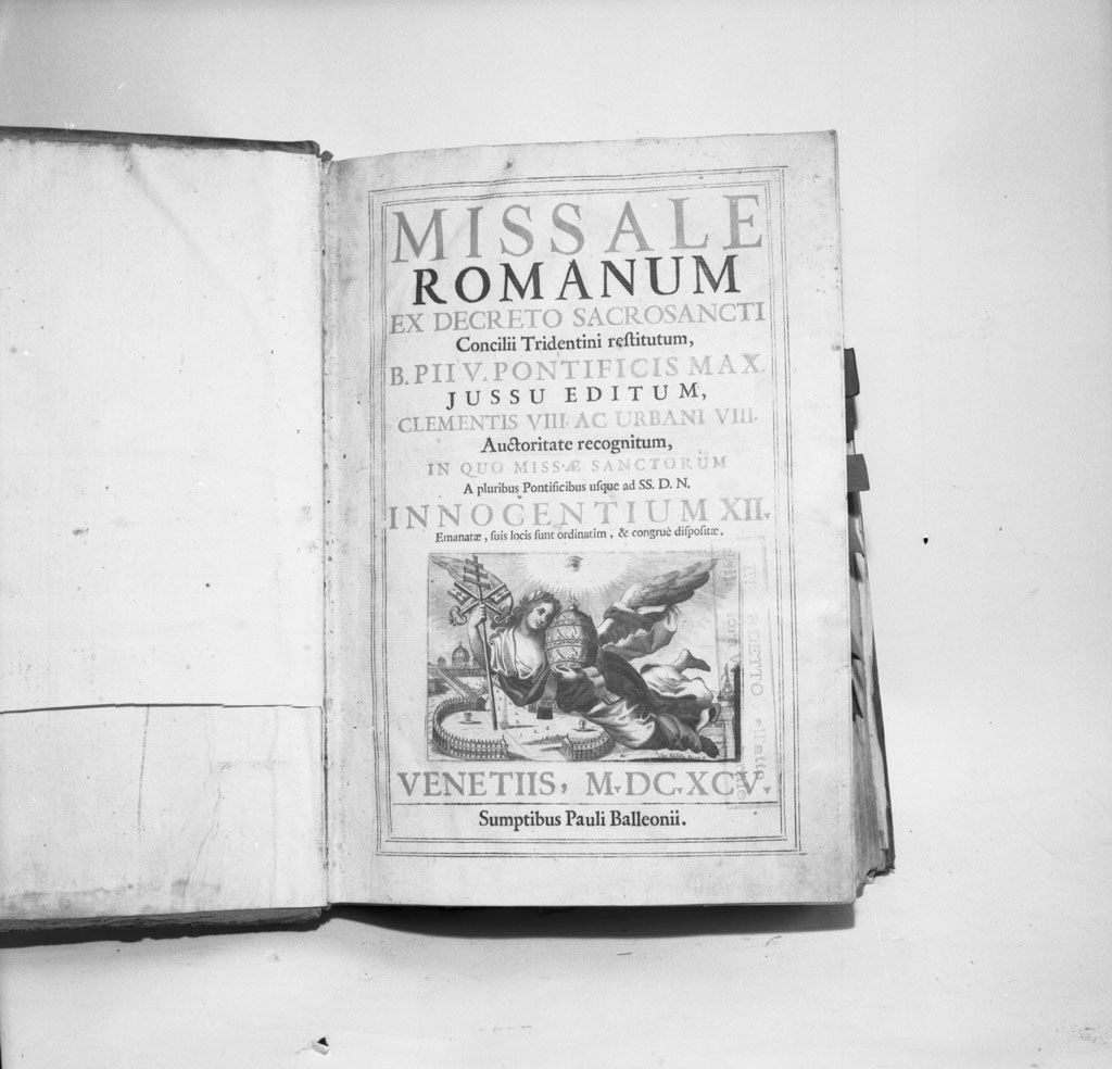 coperta di libro liturgico - bottega veneziana (sec. XVII)