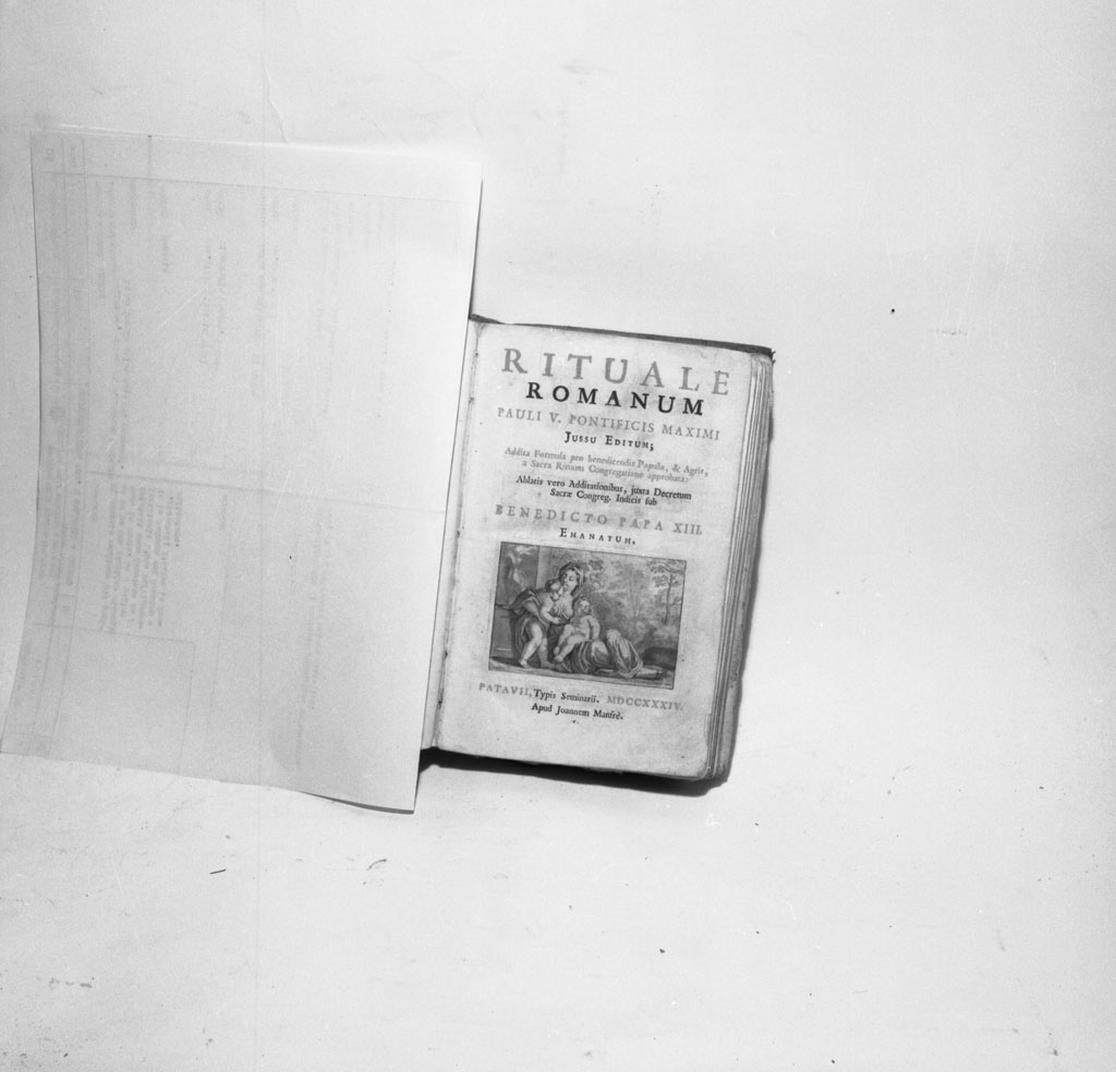 coperta di libro liturgico - bottega padovana (sec. XVIII)