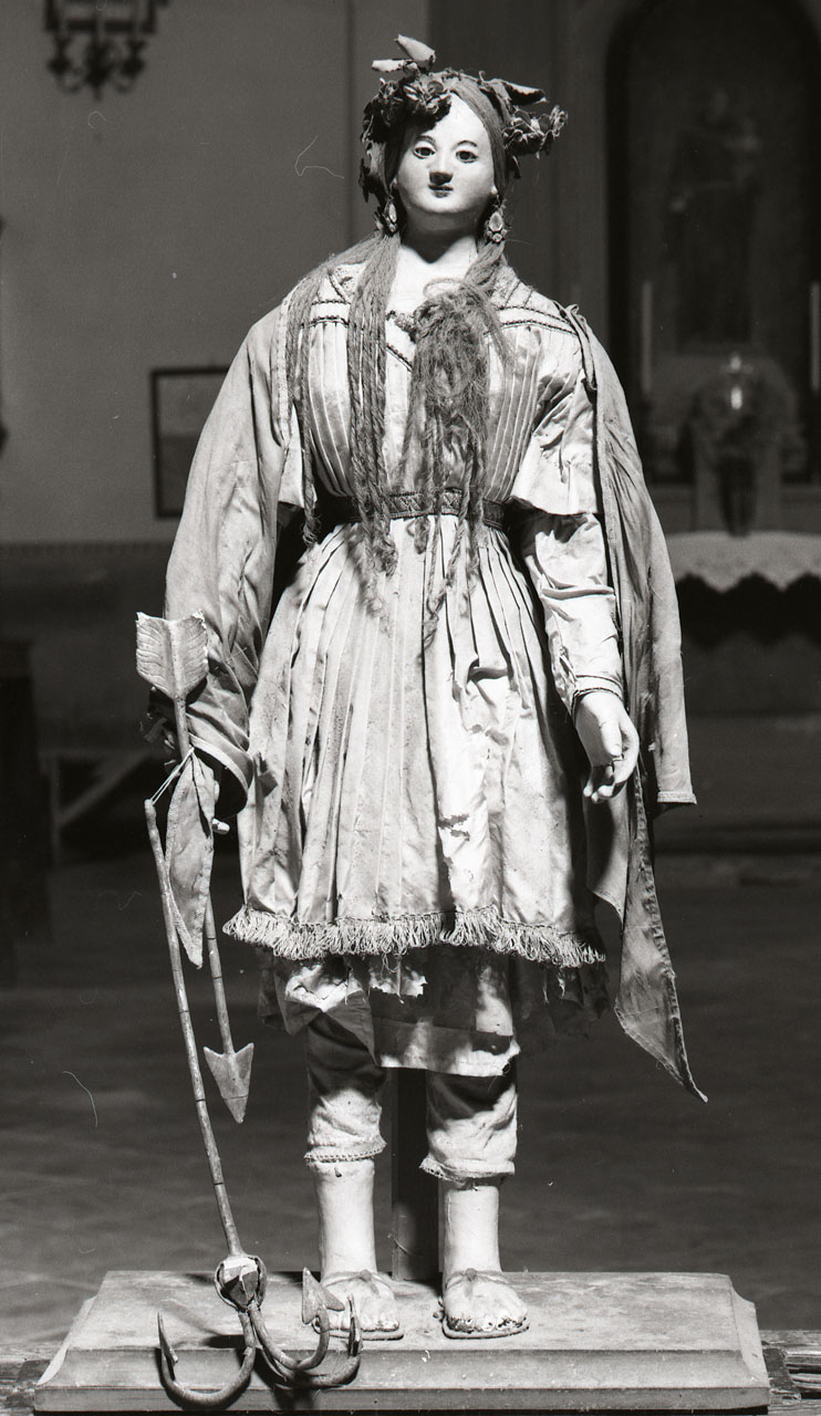 angelo annunciante (?) (scultura) - bottega toscana (sec. XIX)