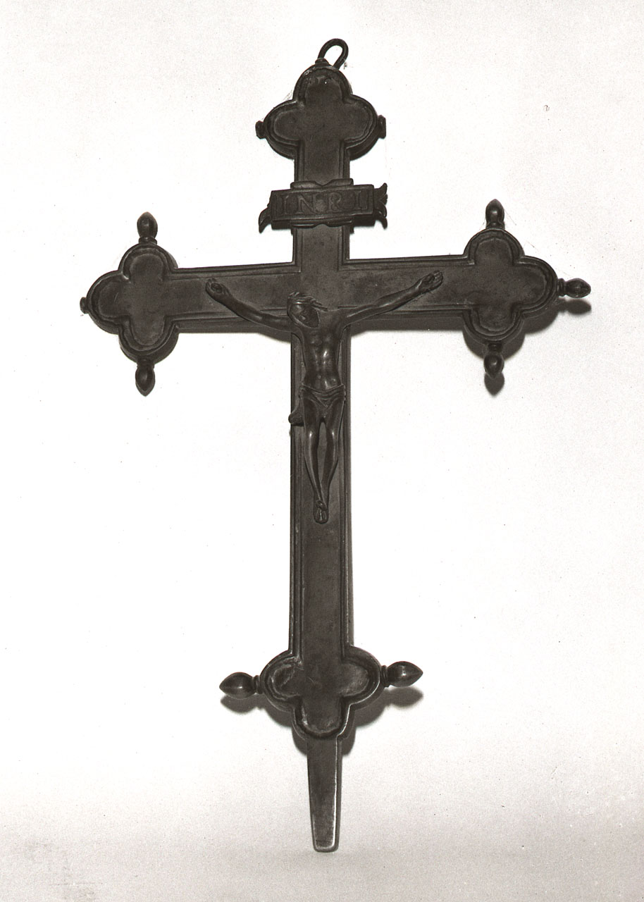 croce processionale - bottega toscana (secc. XVI/ XVII)