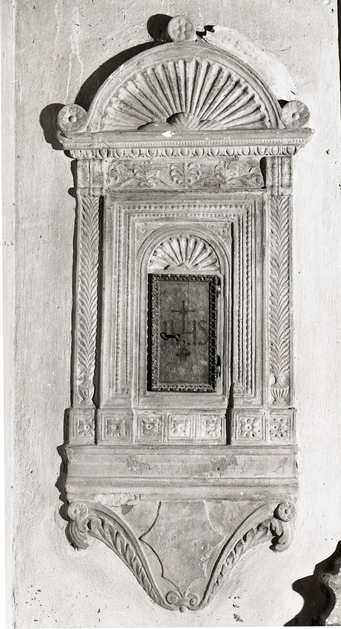 armadietto per oli santi - bottega toscana (fine/inizio secc. XV/ XVI)