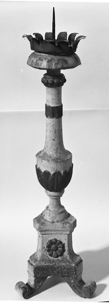 candelabro, serie - bottega toscana (sec. XVIII)