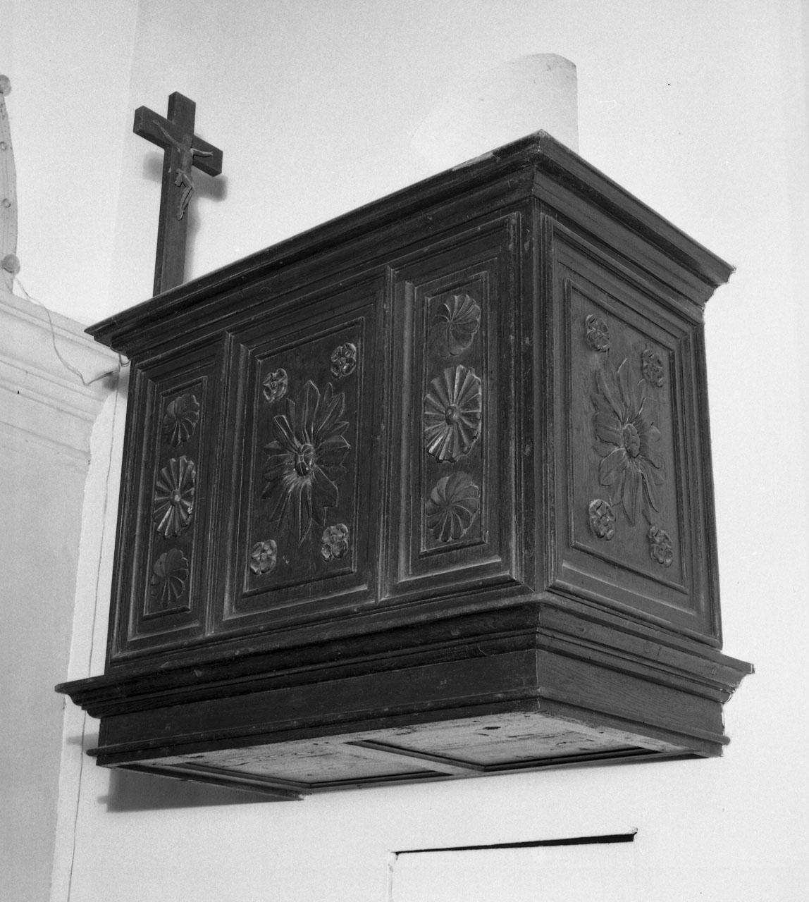 pulpito, opera isolata - bottega italiana (sec. XIX)