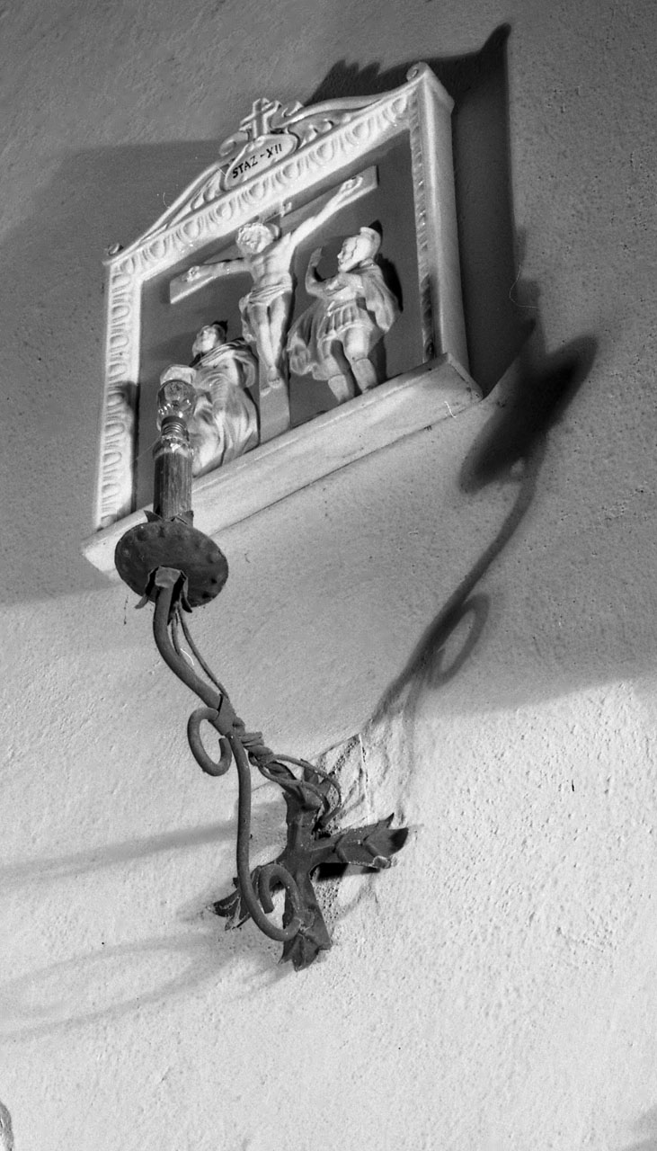 candeliere da parete, serie - bottega italiana (sec. XIX)