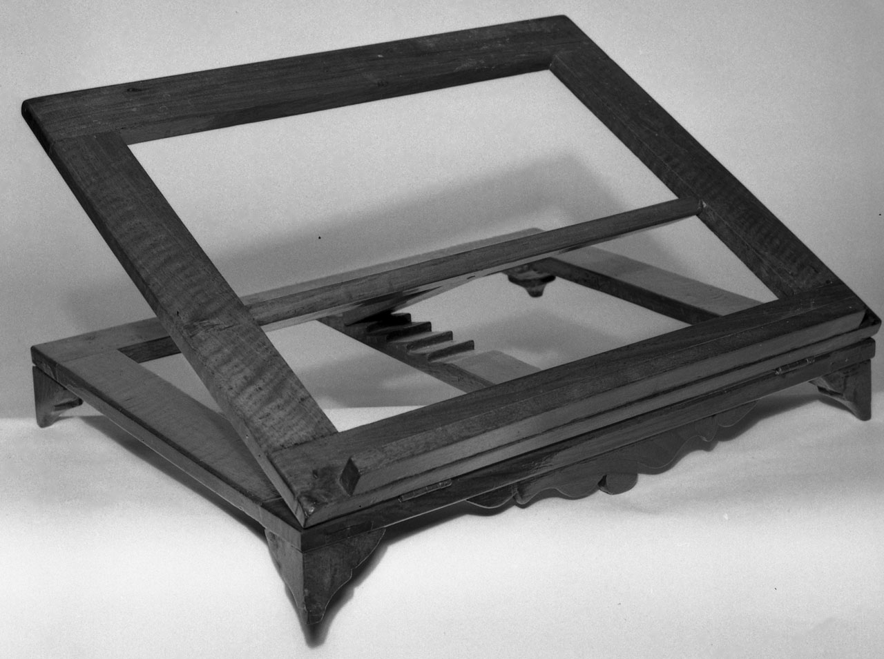 leggio pieghevole, opera isolata - bottega italiana (sec. XIX)