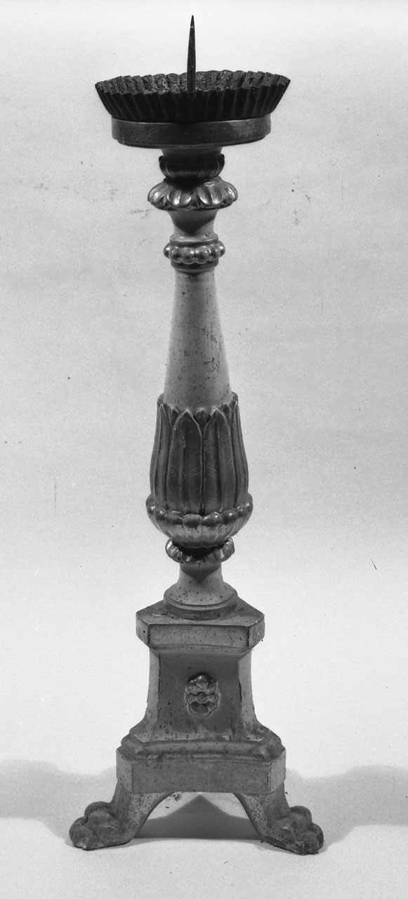 candelabro, serie - bottega italiana (sec. XVIII)