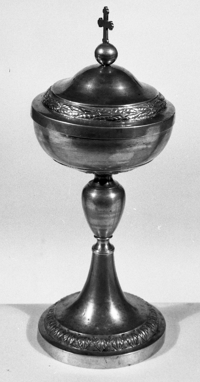 pisside, opera isolata - bottega italiana (sec. XIX)