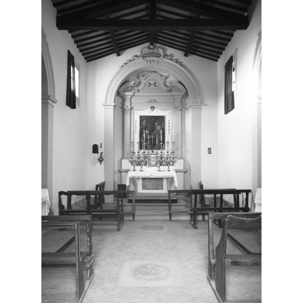 altare maggiore - bottega toscana (sec. XVIII)