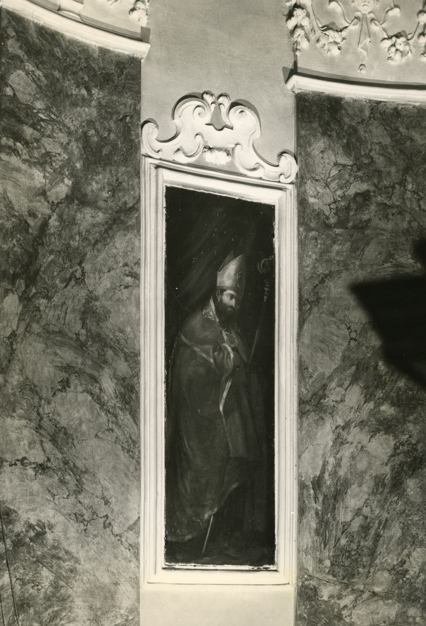 Sant'Agostino (dipinto) di Lappoli Matteo (attribuito) (metà sec. XV)