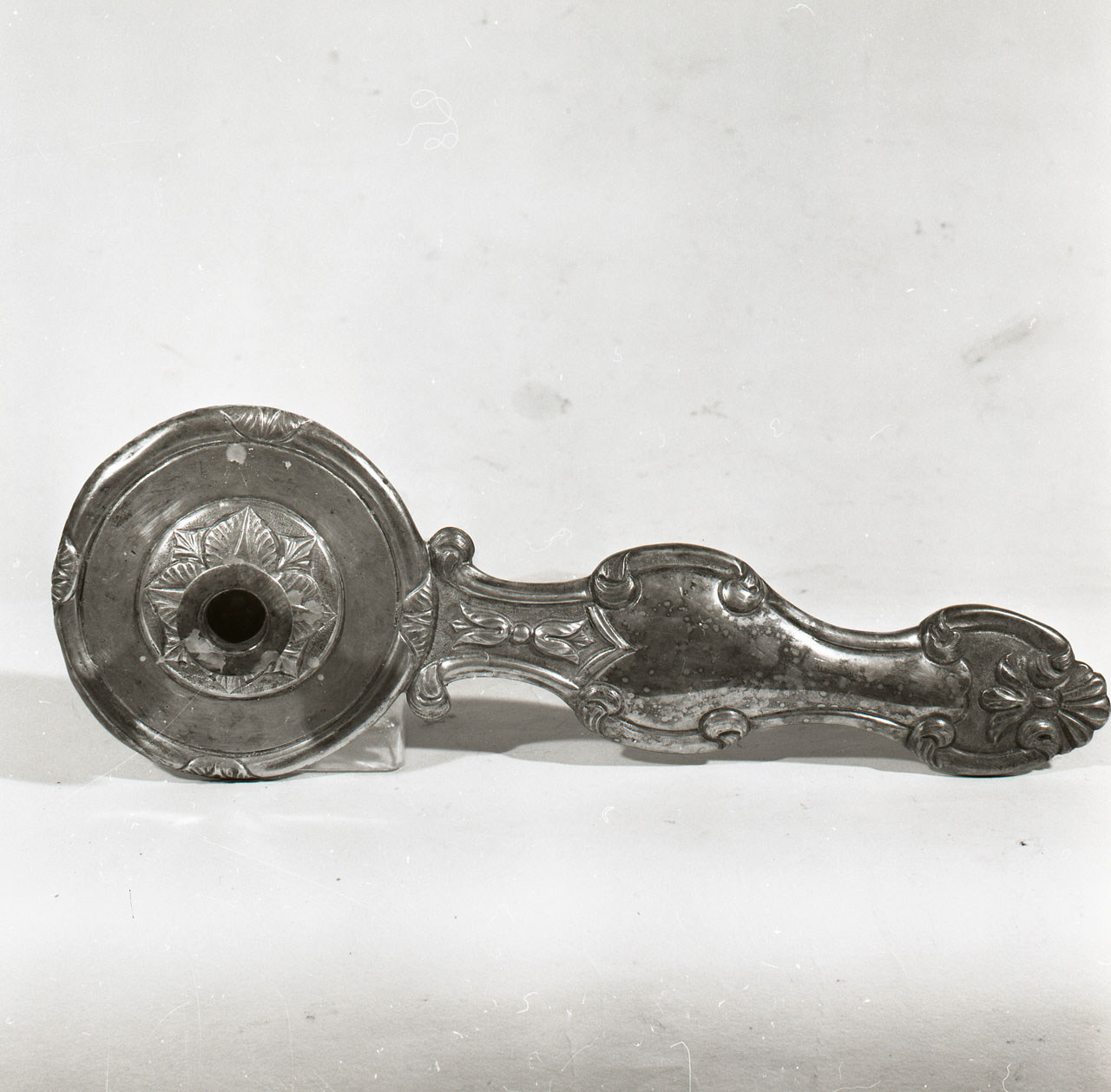 palmatoria - manifattura toscana (inizio sec. XIX)