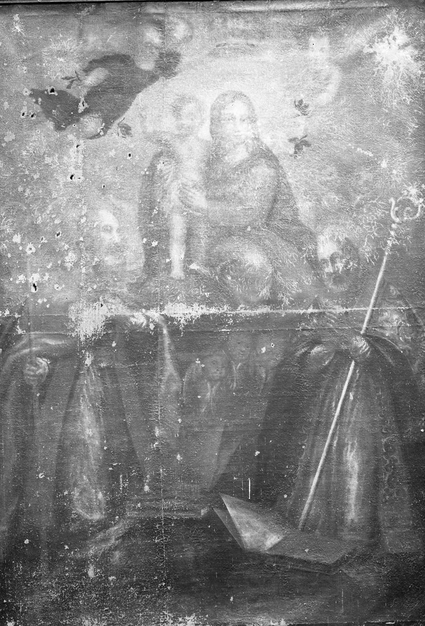 Madonna con Bambino e Santi (dipinto) - bottega toscana (sec. XVIII)