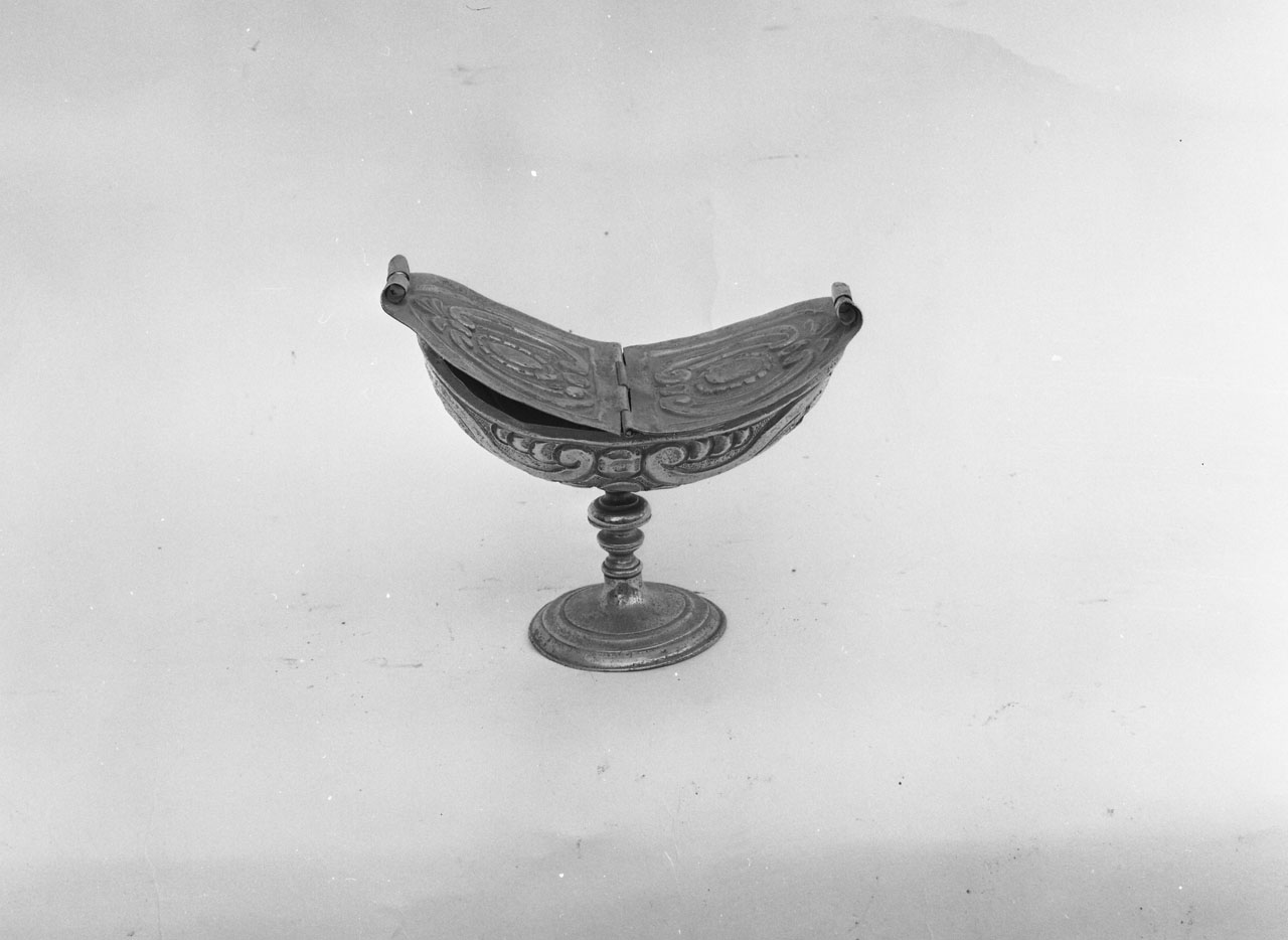 navicella portaincenso - bottega toscana (metà sec. XVIII)