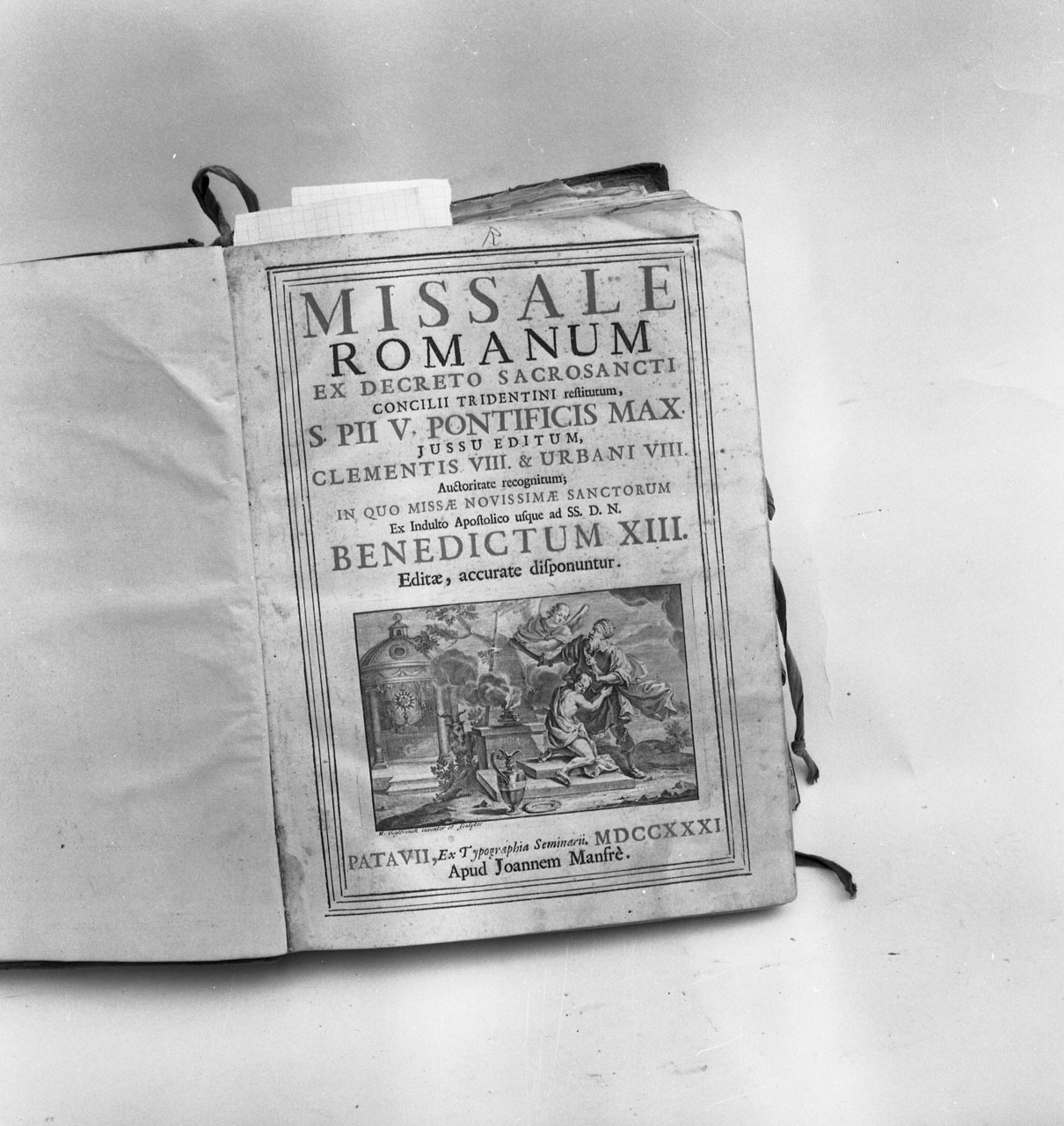 messale cantato - produzione padovana (sec. XVIII)