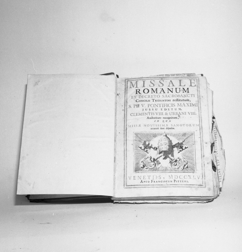 messale cantato - produzione veneta (sec. XVIII)