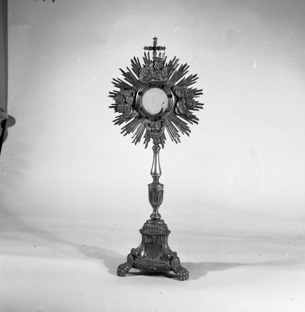 ostensorio - bottega aretina (sec. XIX)