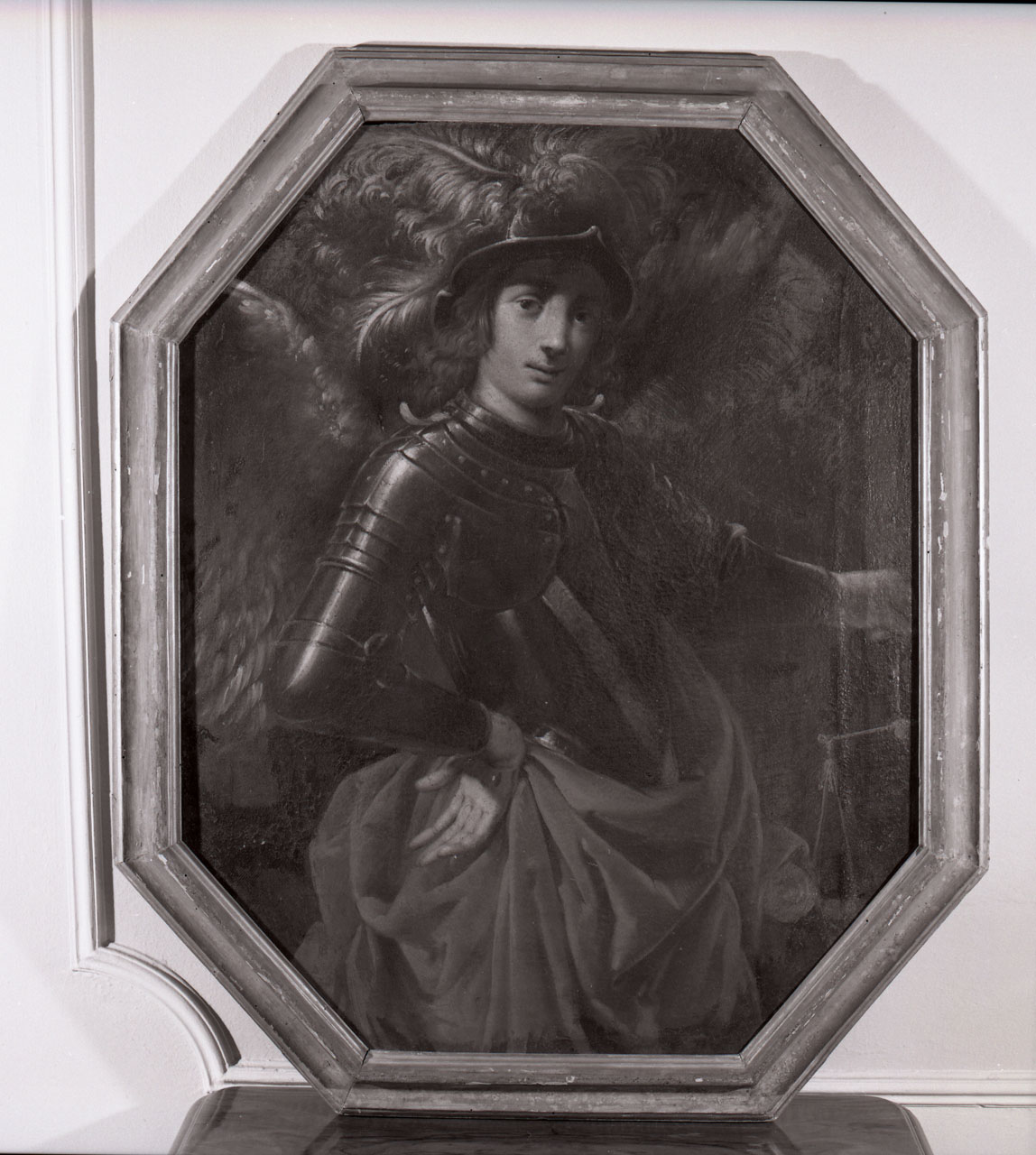 San Michele Arcangelo (dipinto) di Mannozzi Vincenzo (cerchia) (sec. XVII)