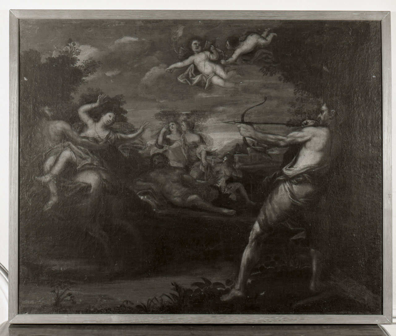 Ratto di Deianira (dipinto) di Franceschini Baldassarre detto Volterrano (scuola) (sec. XVII)