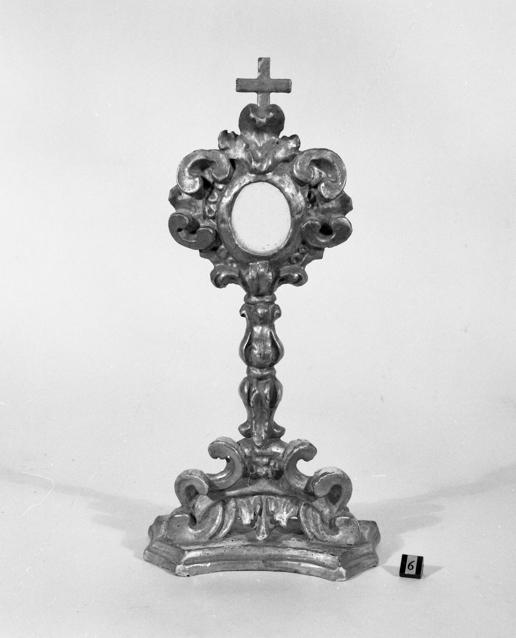 reliquiario - a ostensorio - bottega toscana (primo quarto sec. XVIII)