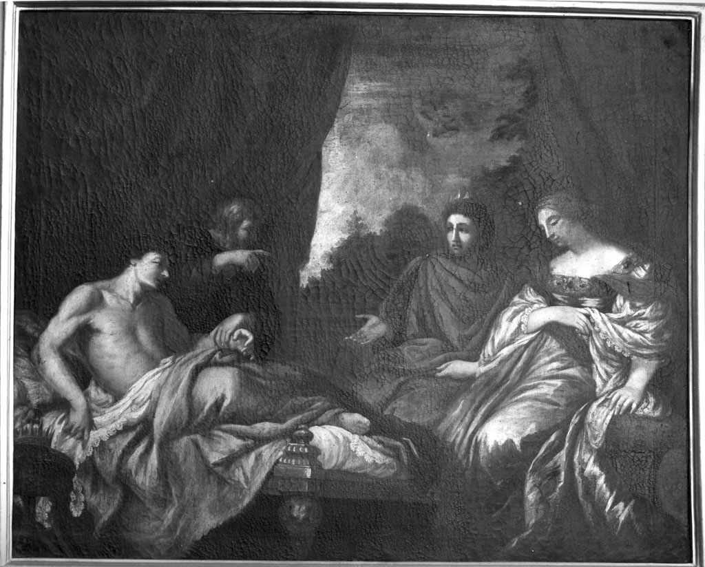 Antioco e Stratonice (dipinto) di Berrettini Pietro detto Pietro da Cortona (cerchia) (seconda metà sec. XVII)