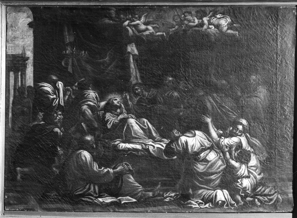 transito della Madonna (dipinto) di Berrettini Pietro detto Pietro da Cortona (cerchia) (seconda metà sec. XVII)