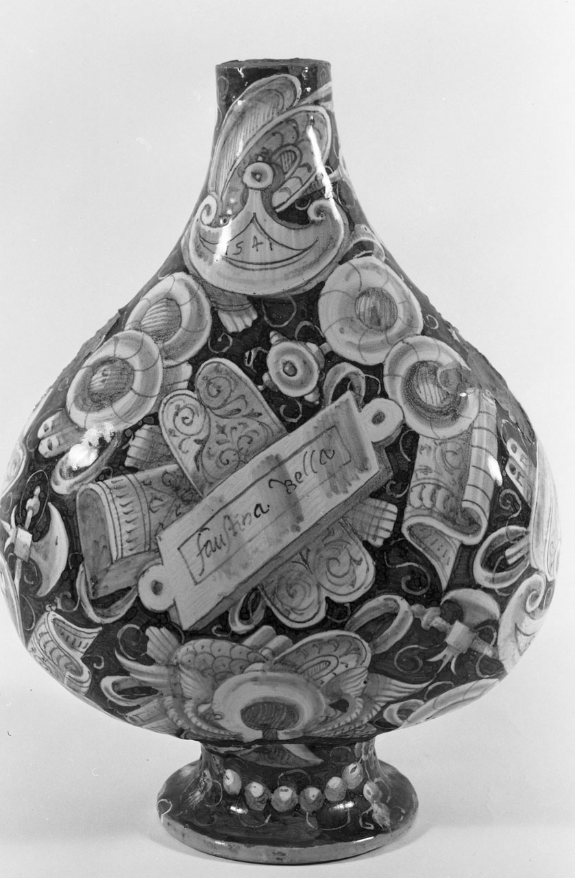 fiasca - bottega di Casteldurante (sec. XVI)