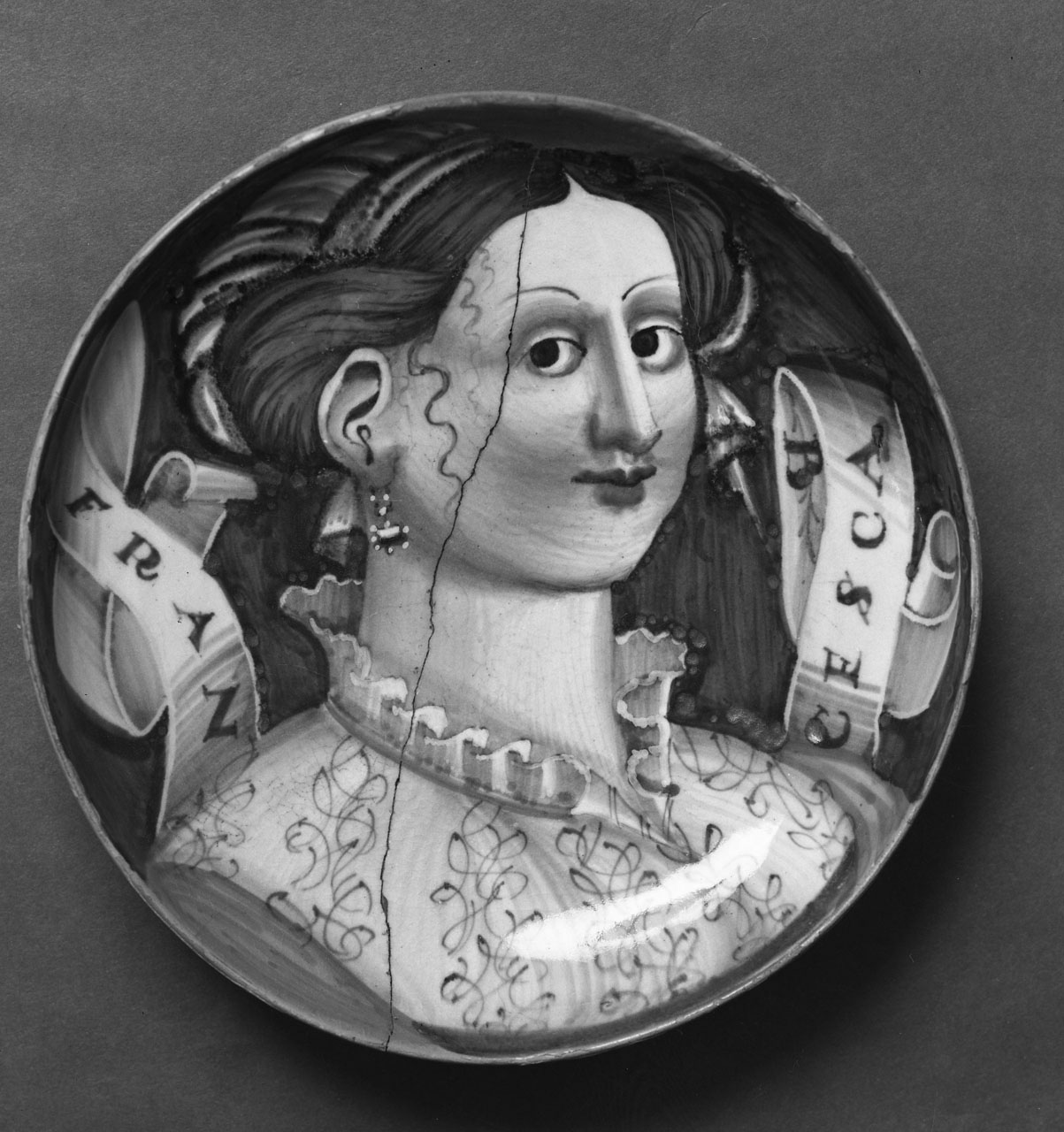 coppa amatoria - bottega di Casteldurante (prima metà sec. XVI)