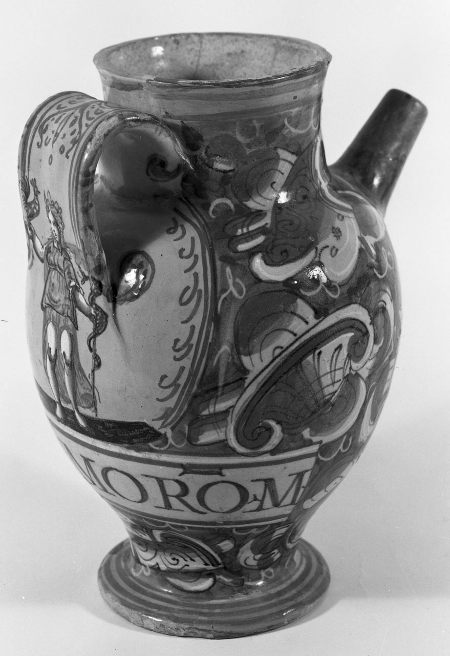 orciolo - bottega di Casteldurante (sec. XVII)