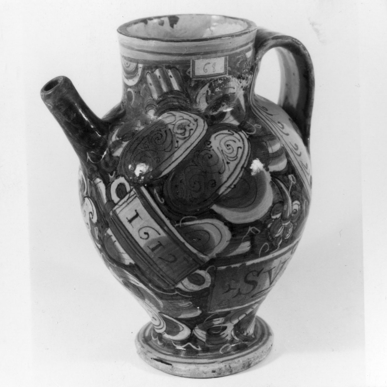 orciolo - bottega di Casteldurante (sec. XVII)