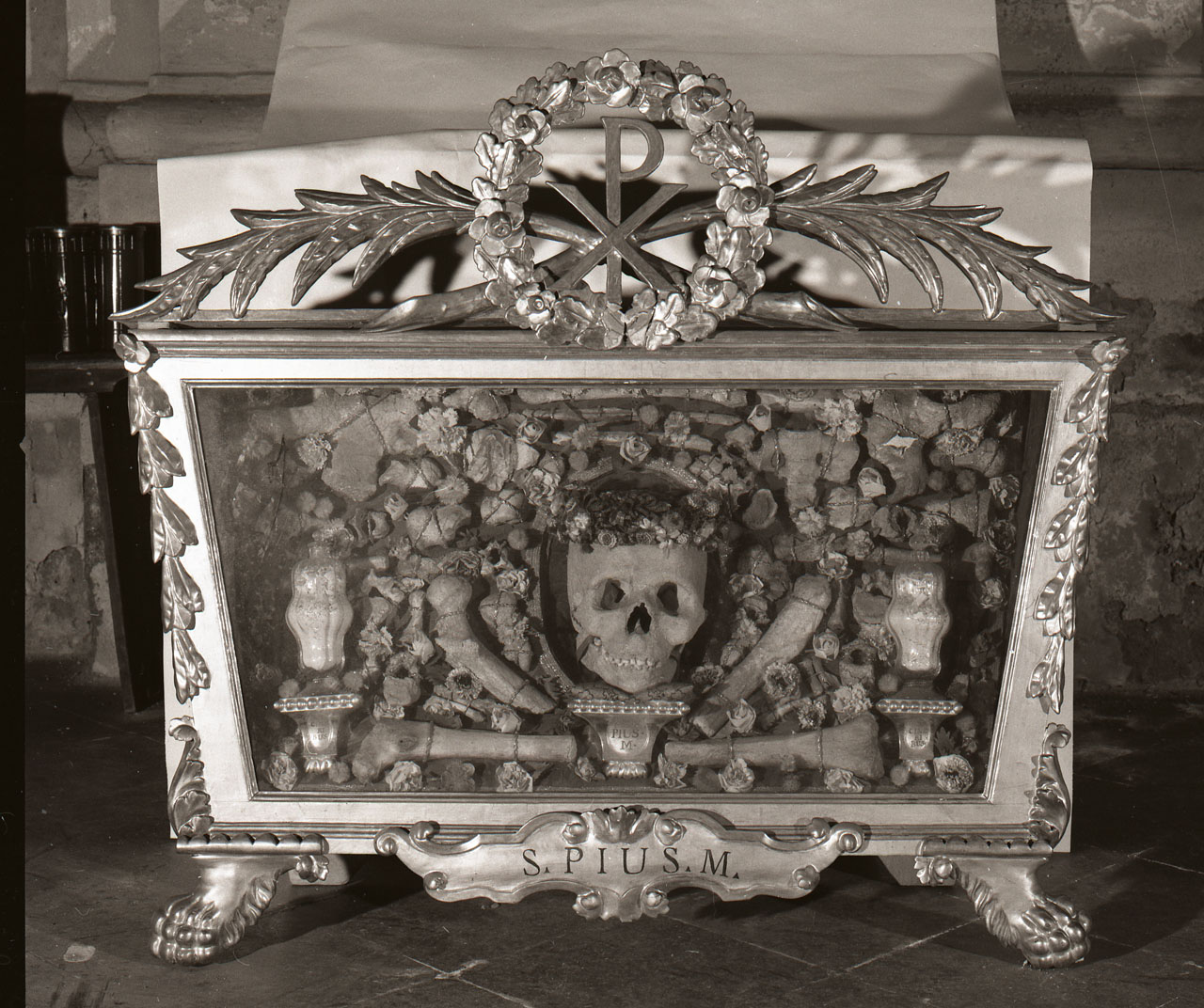 reliquiario - bottega toscana (fine sec. XVIII)