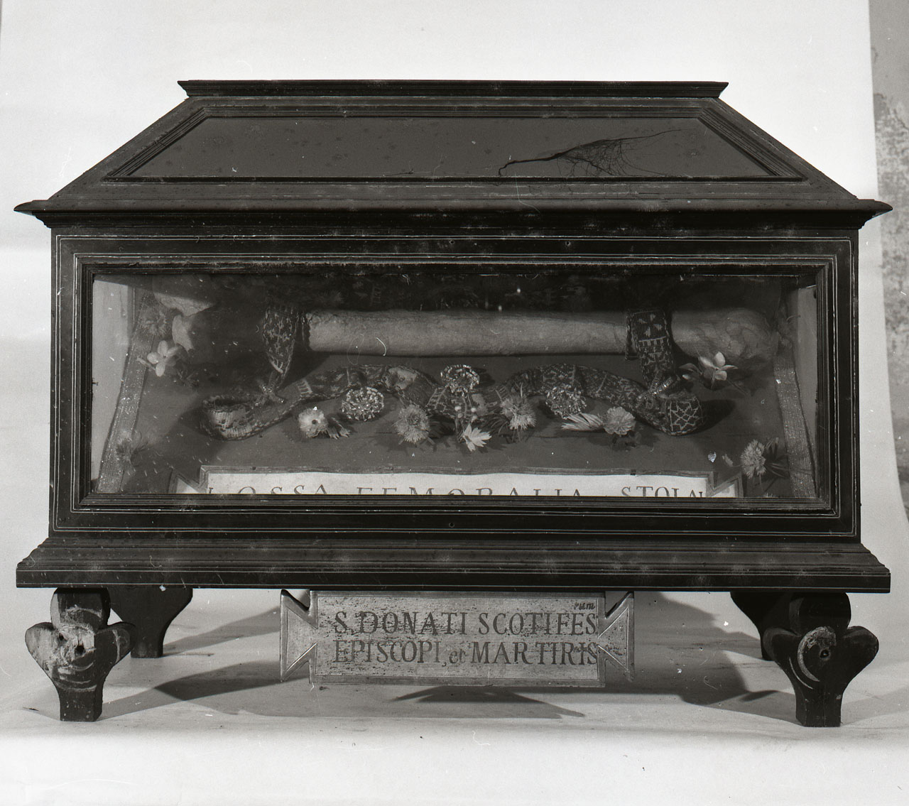 reliquiario - bottega toscana (fine sec. XVIII)