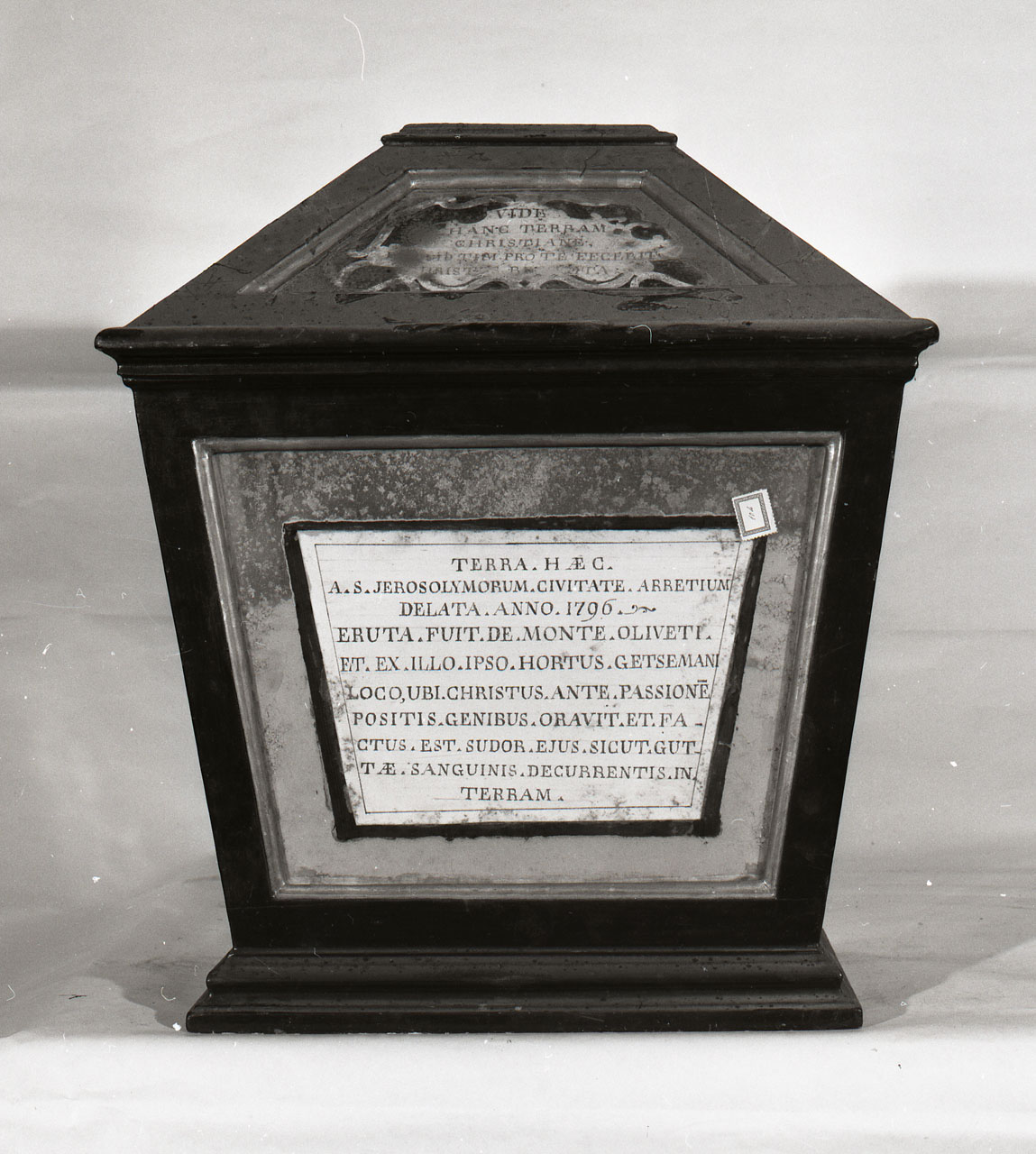 reliquiario - bottega aretina (fine sec. XVIII)