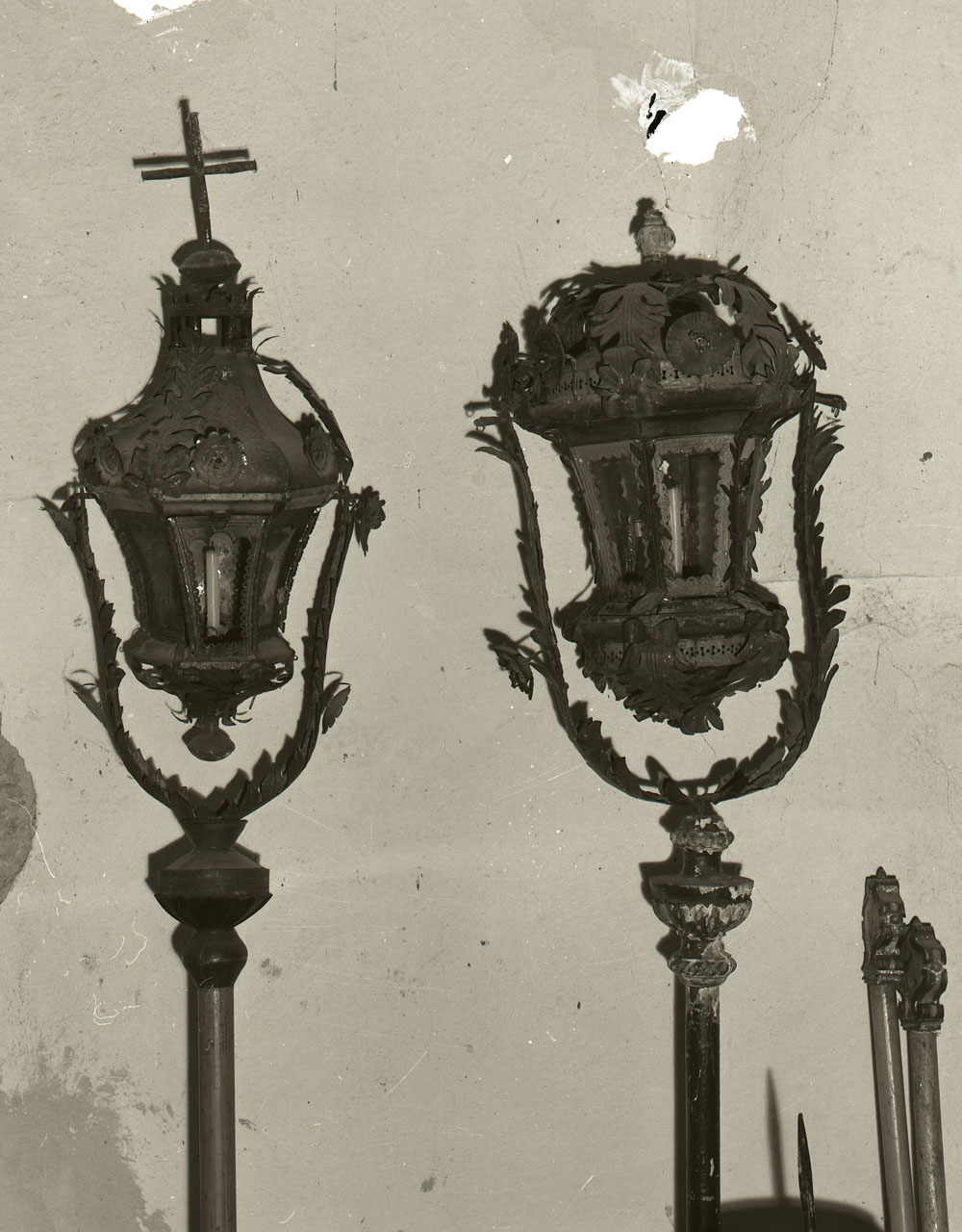 lanterna processionale - bottega Italia centro-settentrionale (sec. XVIII)