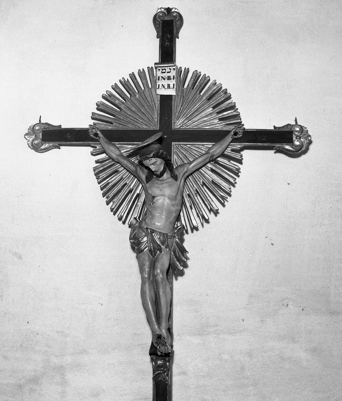 crocifisso - bottega toscana (prima metà sec. XIX)
