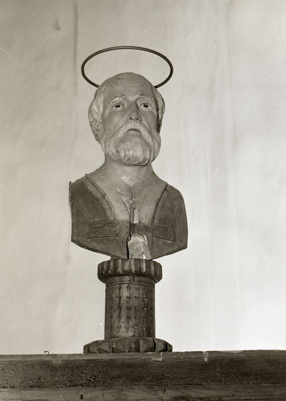 reliquiario - a busto - bottega toscana (metà sec. XVIII)