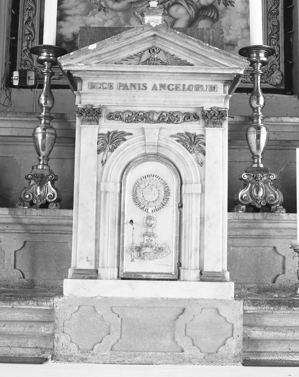 tabernacolo - a tempietto - bottega toscana (seconda metà sec. XVIII)