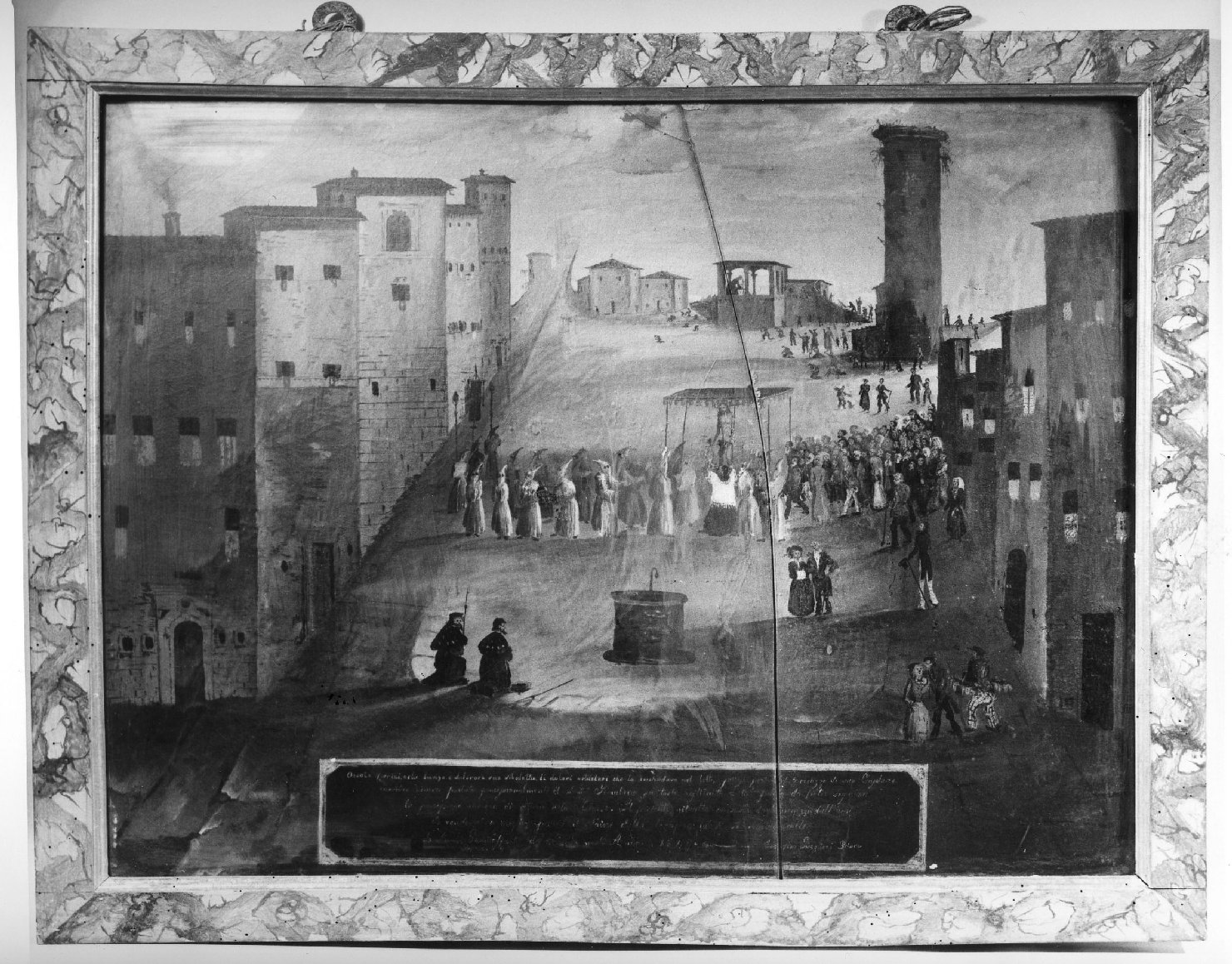 processo a Cristo (ex voto) - ambito toscano (sec. XIX)