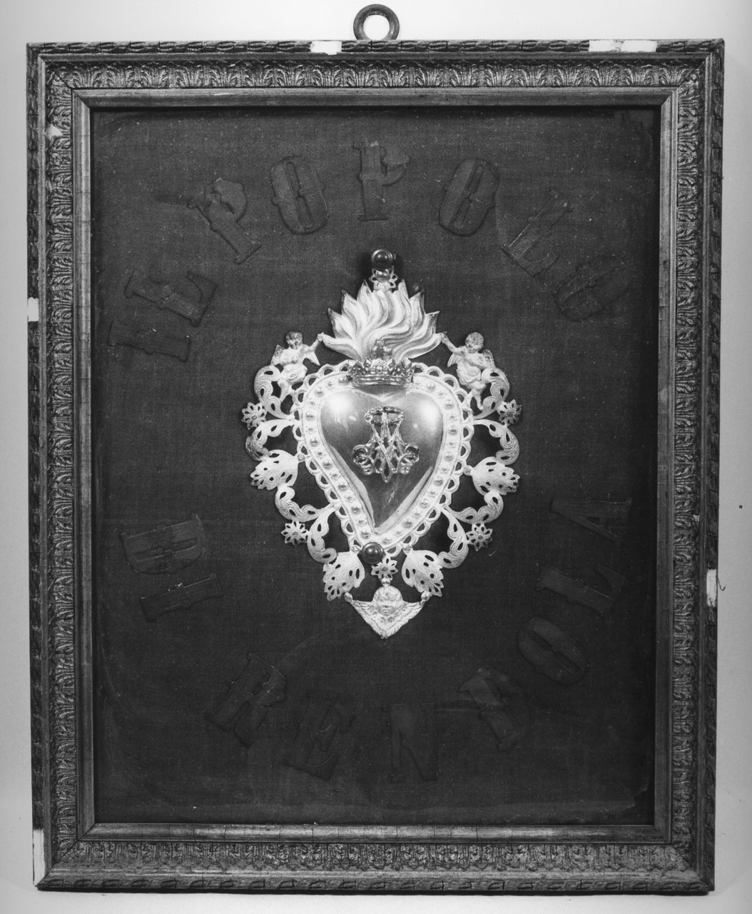 Sacro Cuore di Gesù (ex voto) - bottega toscana (inizio sec. XX)