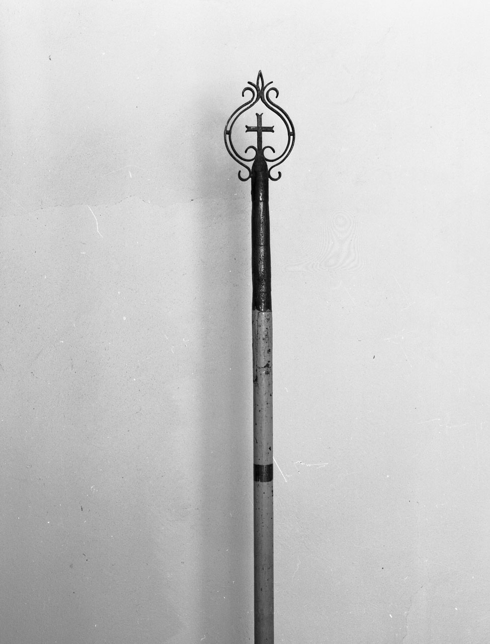 mazza processionale - bottega italiana (sec. XIX)