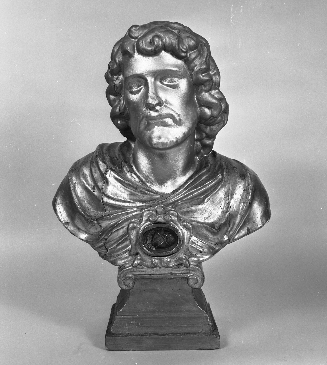 reliquiario - a busto - bottega toscana (sec. XVIII)