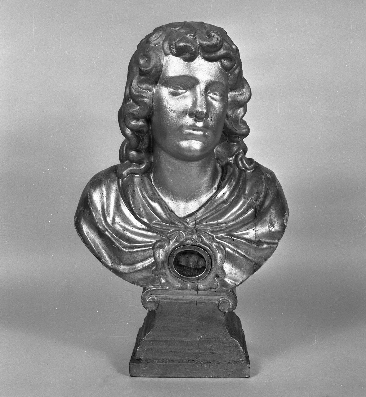 reliquiario - a busto - bottega toscana (sec. XVIII)