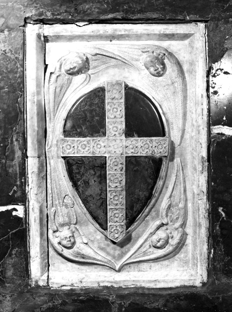 stemma (formella, elemento d'insieme) - bottega fiorentina (prima metà sec. XIV)